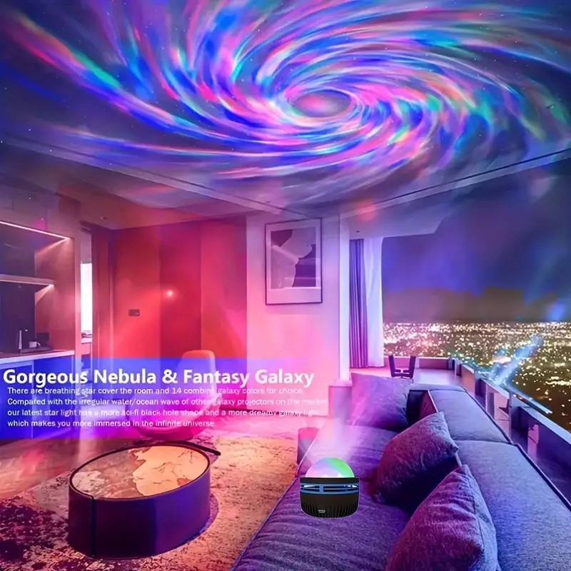 Lighting Effect Home Decor - Vortex Star Projection Lamp Dynamic Party