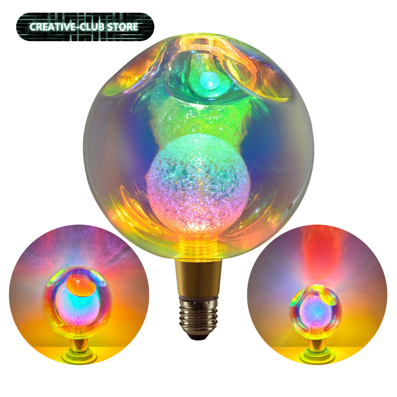 Lighting Decor Bedroom - E27 P90 P120 P150 Round Ball