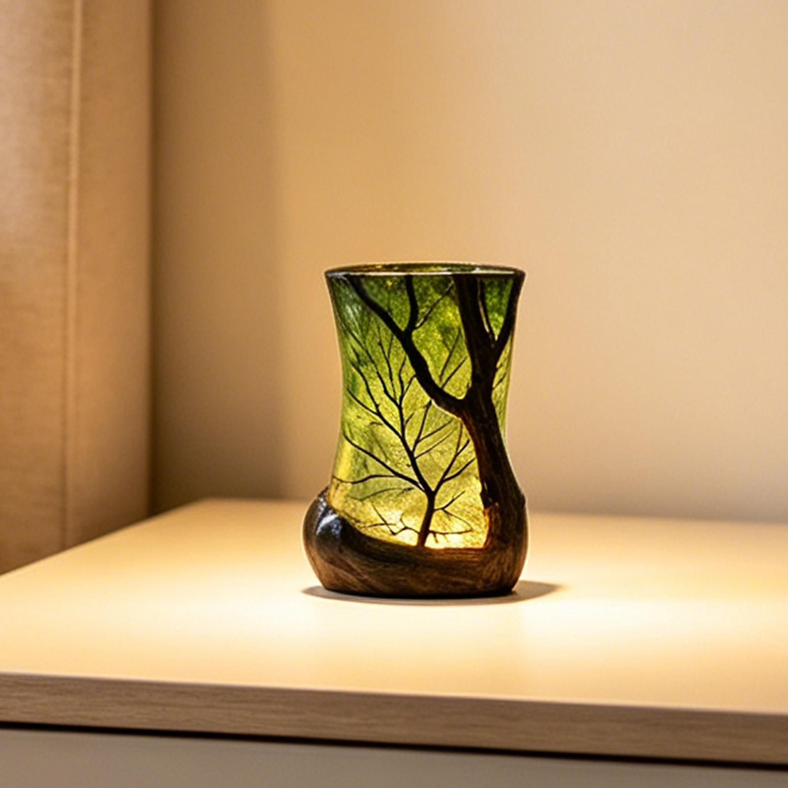 Lighting Decor Bedroom - Bedside Table Lamp Forest Nightlight Decorative