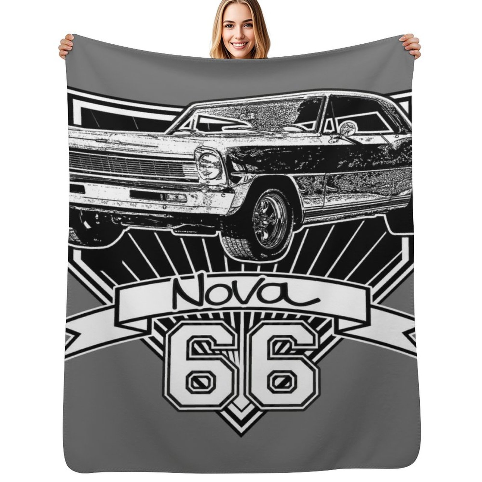 Nova Decor & Lighting Julestjerne - 1966 Nova Throw Blanket Cozy Warm