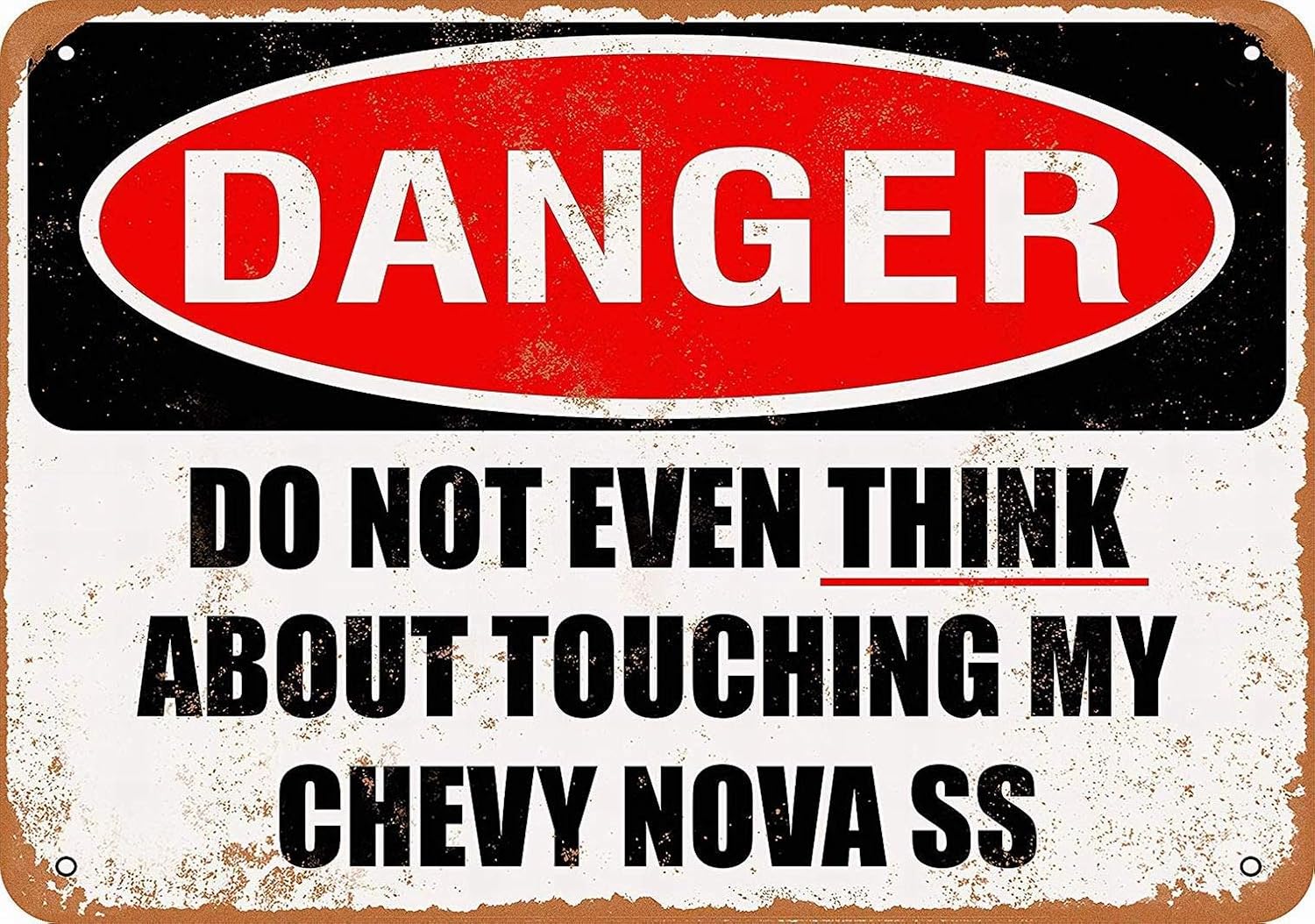 Nova Decor & Lighting Julestjerne - Metal Sign - Do Not My