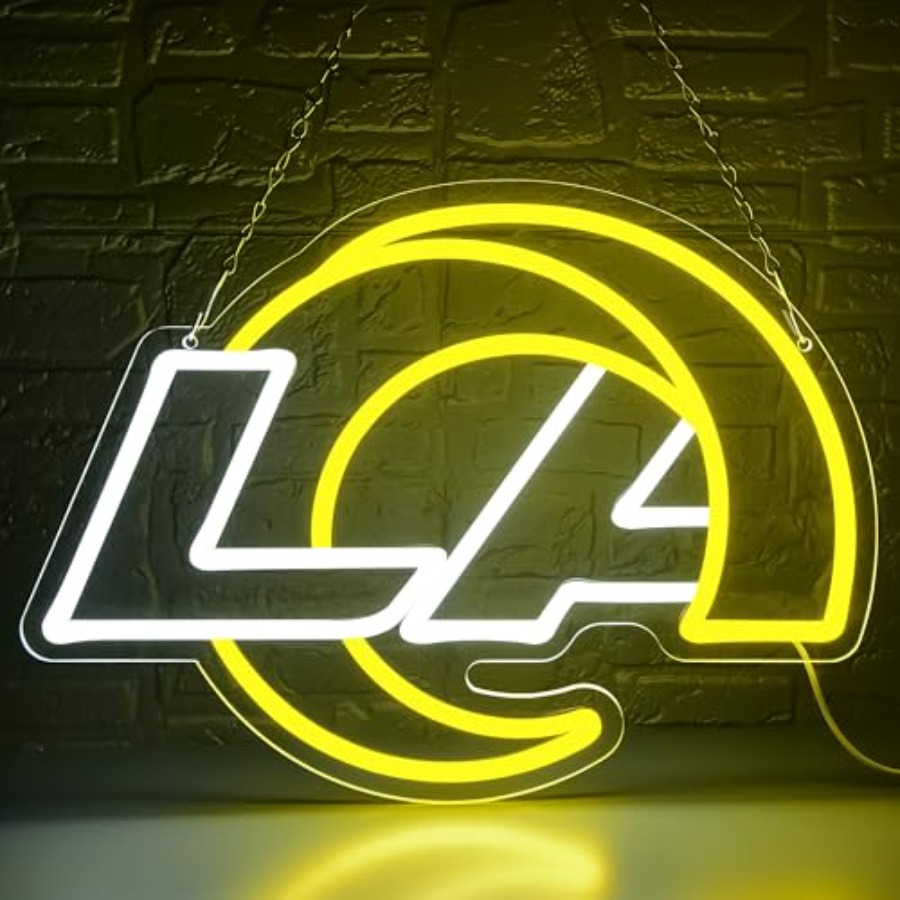 Decor Lighting Fans - Football Neon Sign for Wall Decor