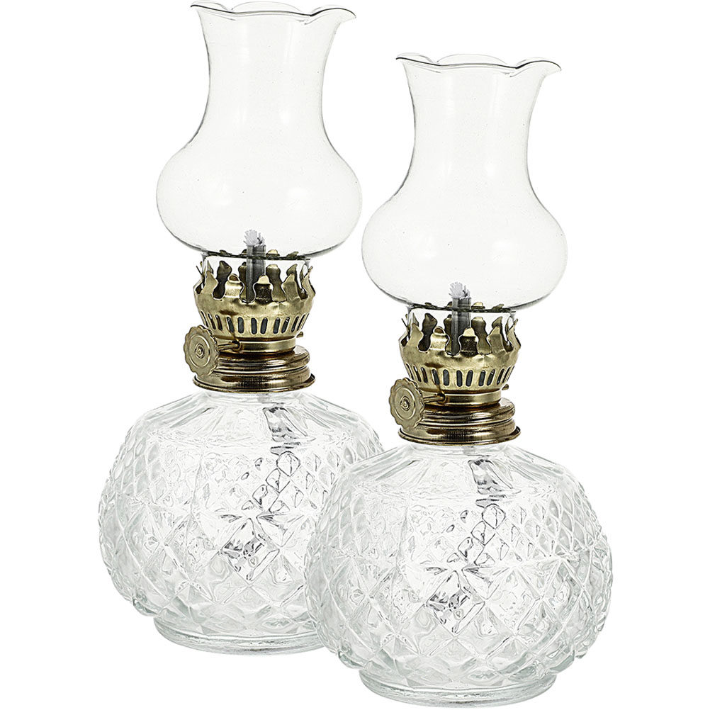 Decor Lighting Solution - 2Pcs Desktop Oil Lamp Vintage Lamp