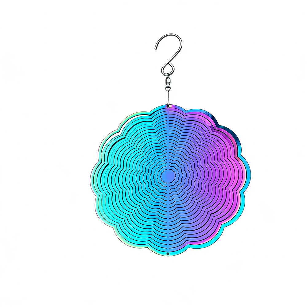 Lighting Effect Home Decor - Gradient Wind Chime Pendant Flowing Light
