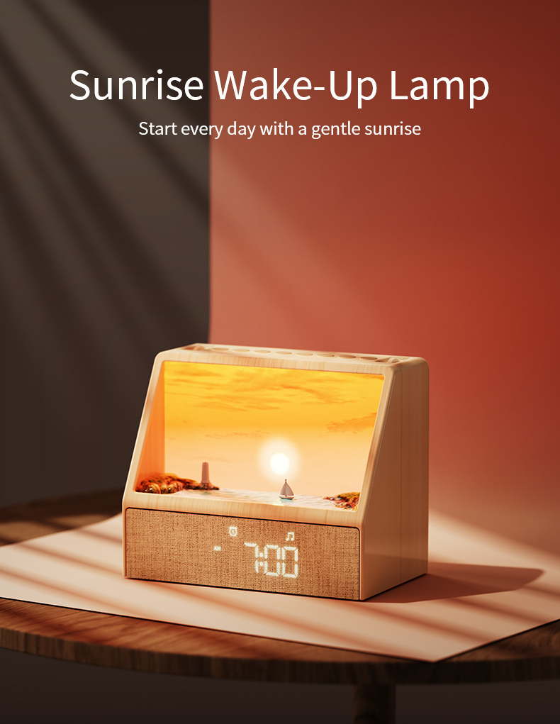 Lighting Decor Bedroom - Star Projector Sunset Lamp Portable Bedside