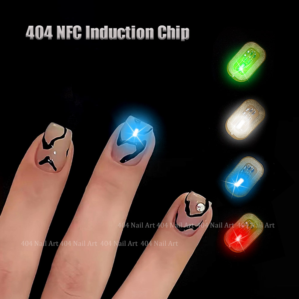 Unique Lighting Decor - -NFC Sense Chip- Ntag Glowing Nail