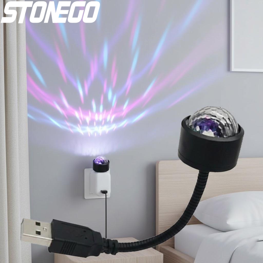 Lighting Effect Home Decor - USB LED Disco Ball Light for