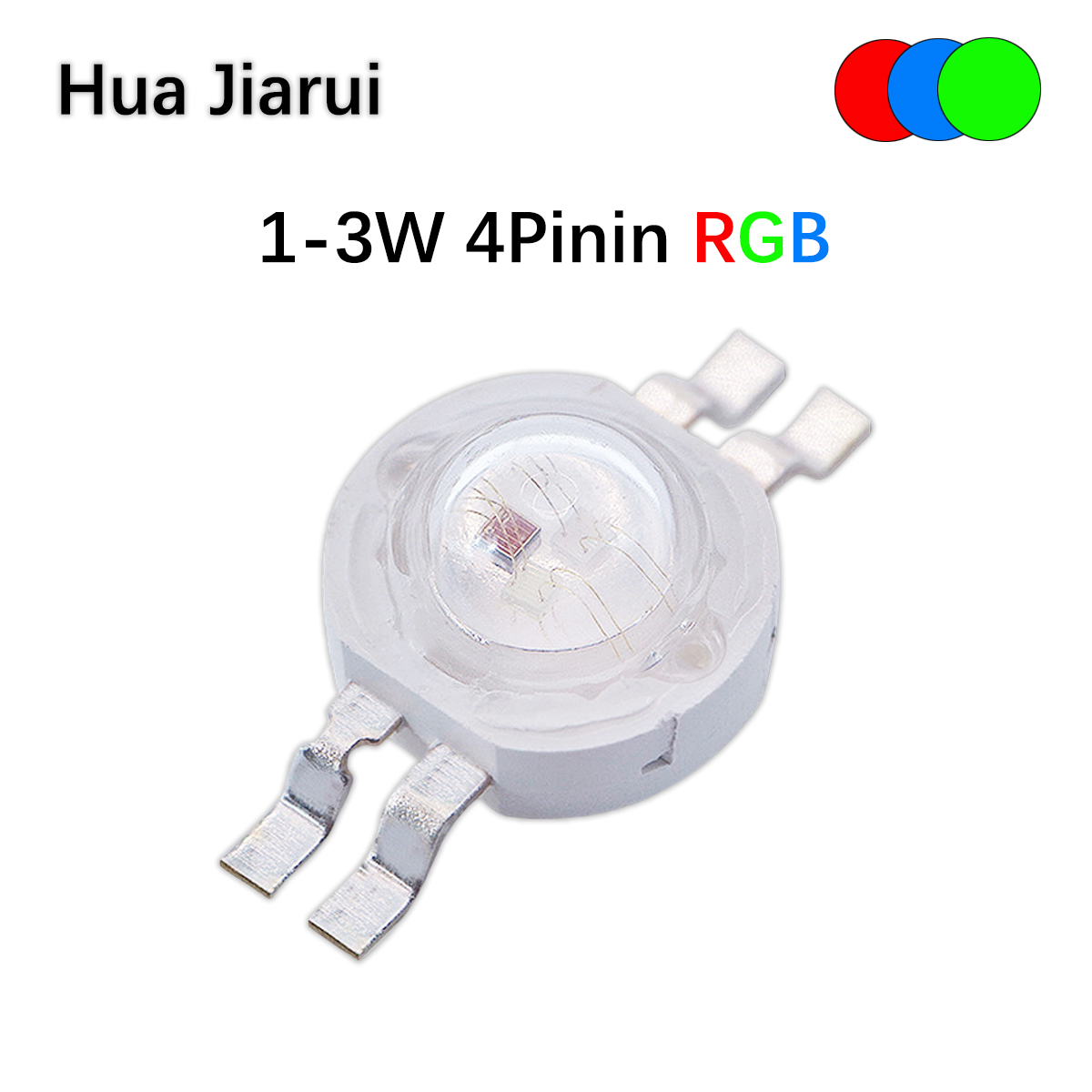 Decor Lighting Solution - 1W-3W High-Power 4-Pin RGB SMD LED