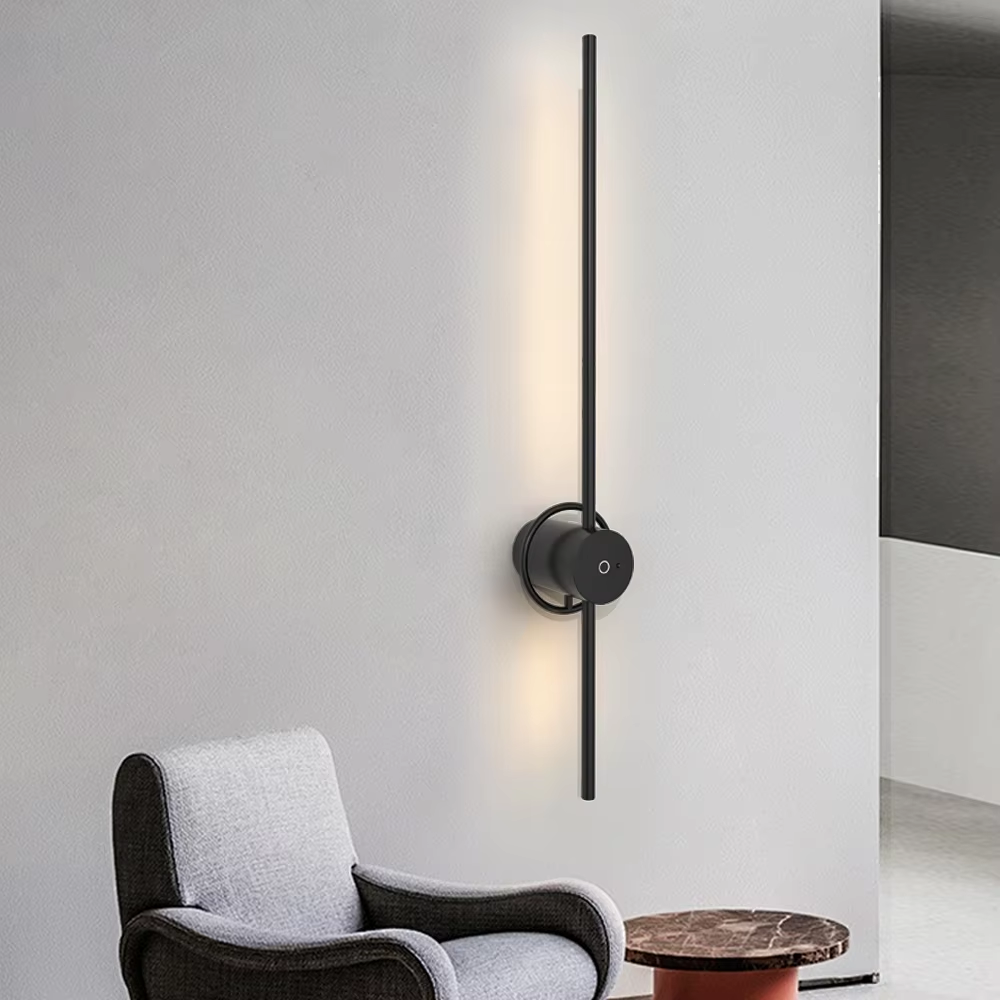 Lighting Decor For Living Room - Modern Rechargeable LED Wall Sconce Lamps