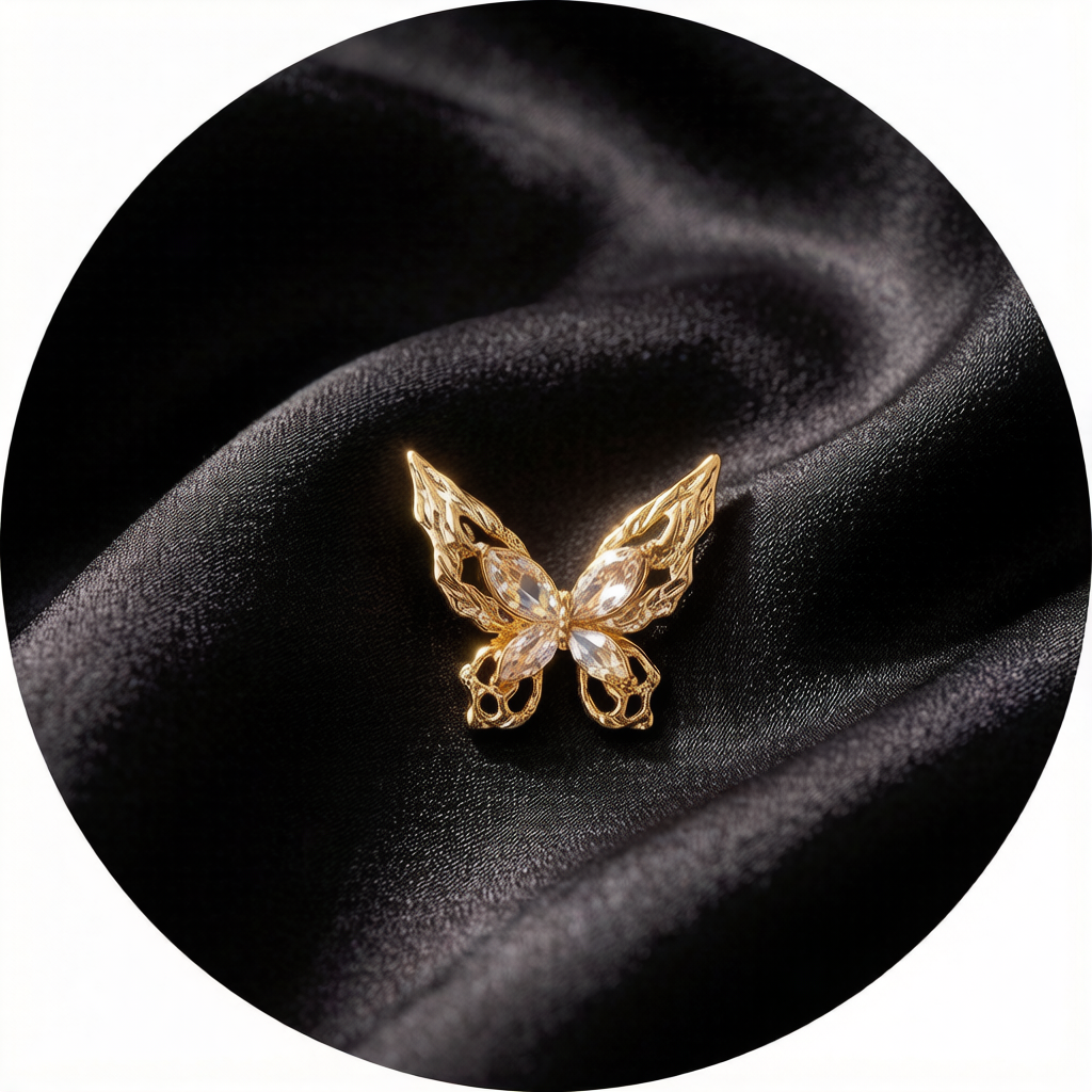 Unique Lighting Decor - 2026 Scarf Buckle, Shoe Badge, Decorative