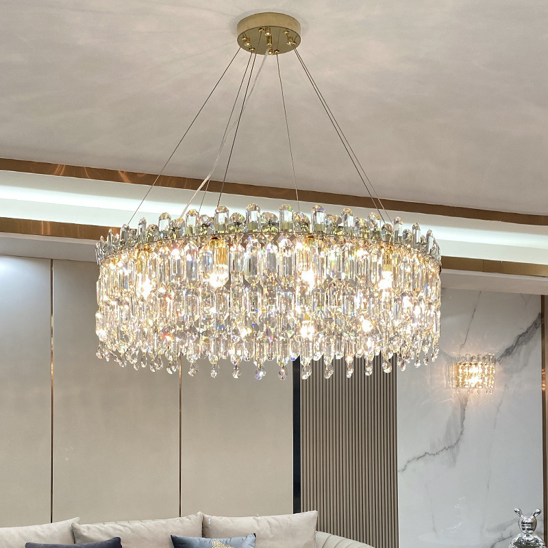 Decor Lighting Fixtures - Modern Luxury Crystal Pendant Led Lights
