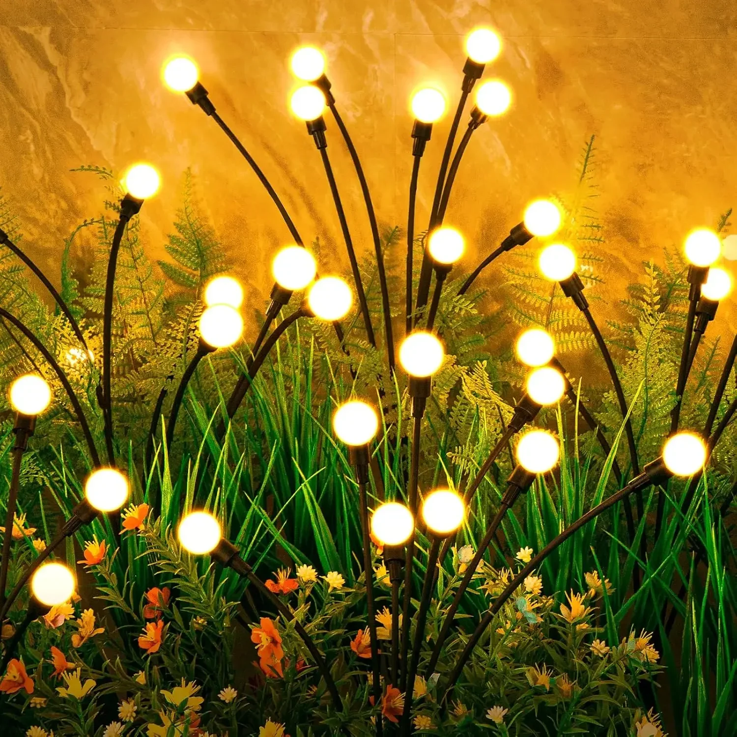 Unique Lighting Decor - Solar Garden Lights 12 Pack 96