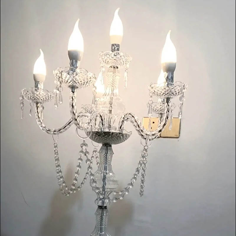 Lighting Decor For Living Room - Modern Luxury Candle Lamps Wedding Centerpieces