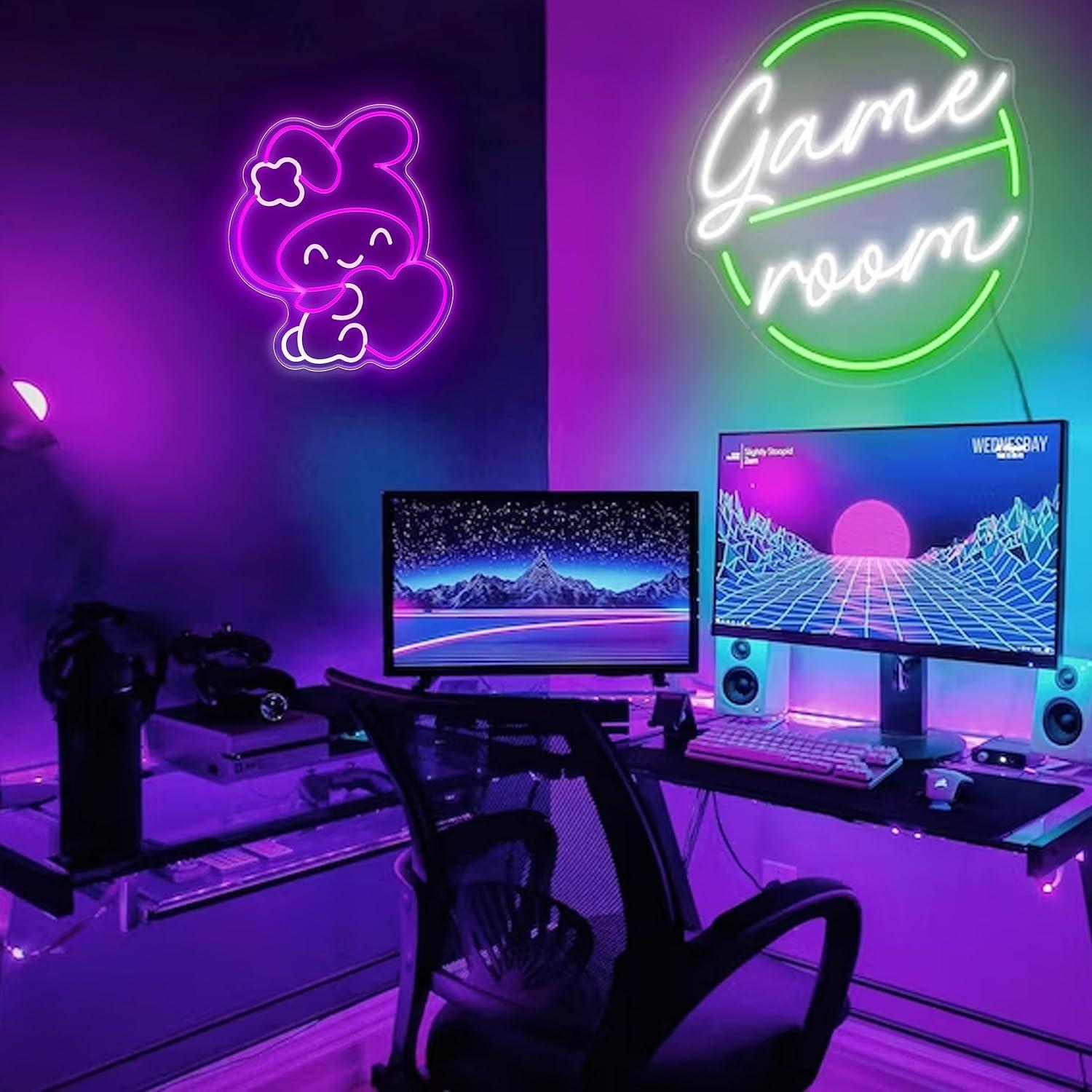 Anime Neon Sign Janpanese LED  - Lighting Decor For Living Room 리뷰 및 가격