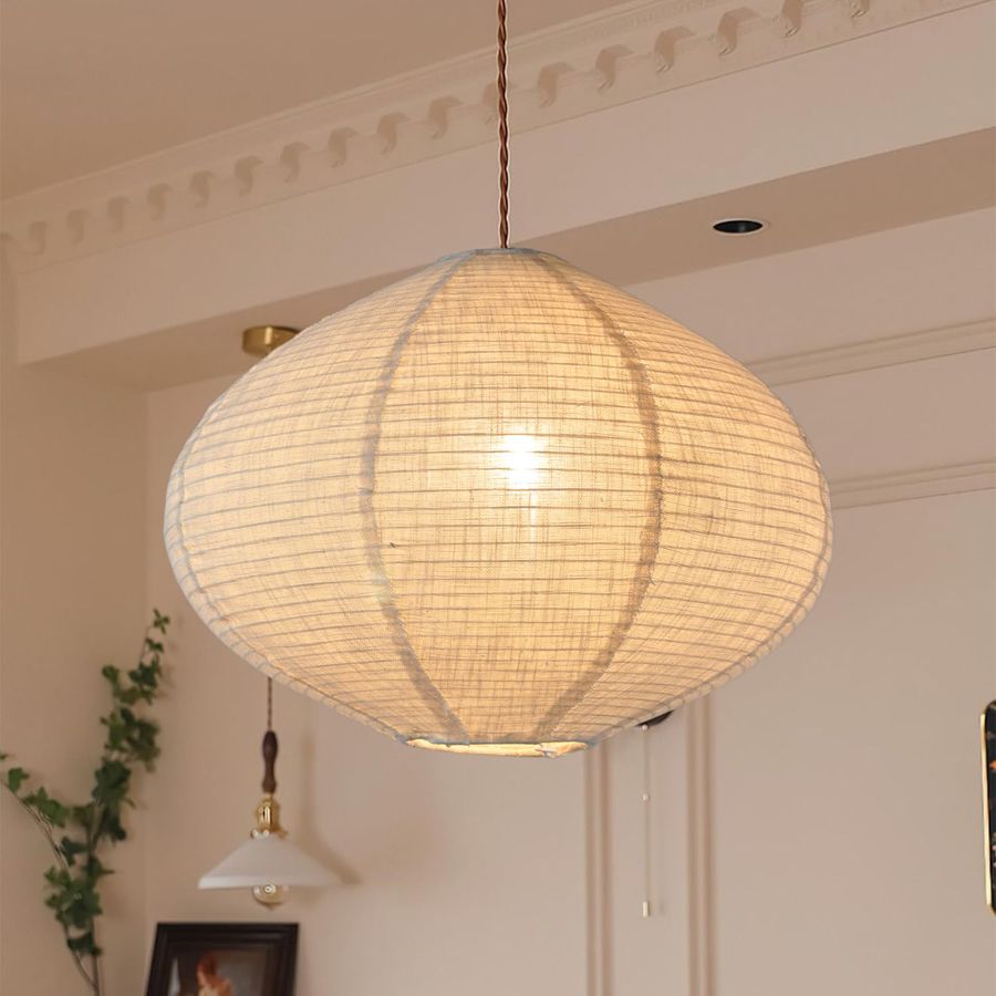 Hanging Fabric Lamp Shade 16in - Pendant Light Shade 리뷰 및 가격