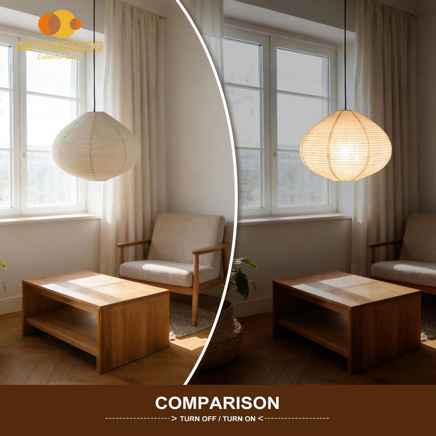 Hanging Fabric Lamp Shade 16in - Pendant Light Shade 리뷰 및 가격