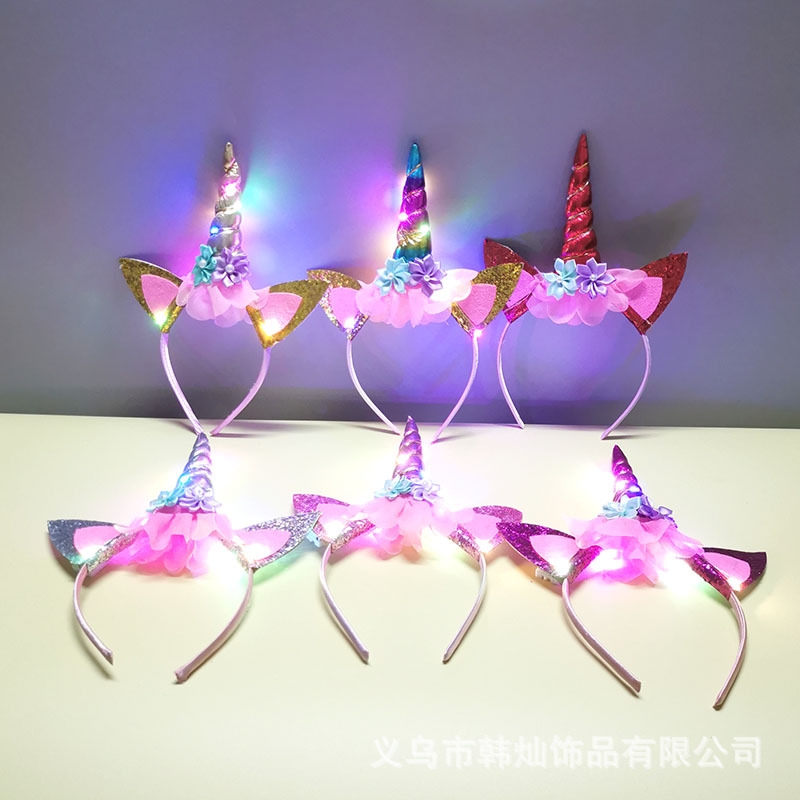 New Halloween Cute Unicorn Hea - Unique Lighting Decor 리뷰 및 가격