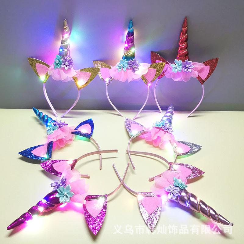 New Halloween Cute Unicorn Hea - Unique Lighting Decor 리뷰 및 가격