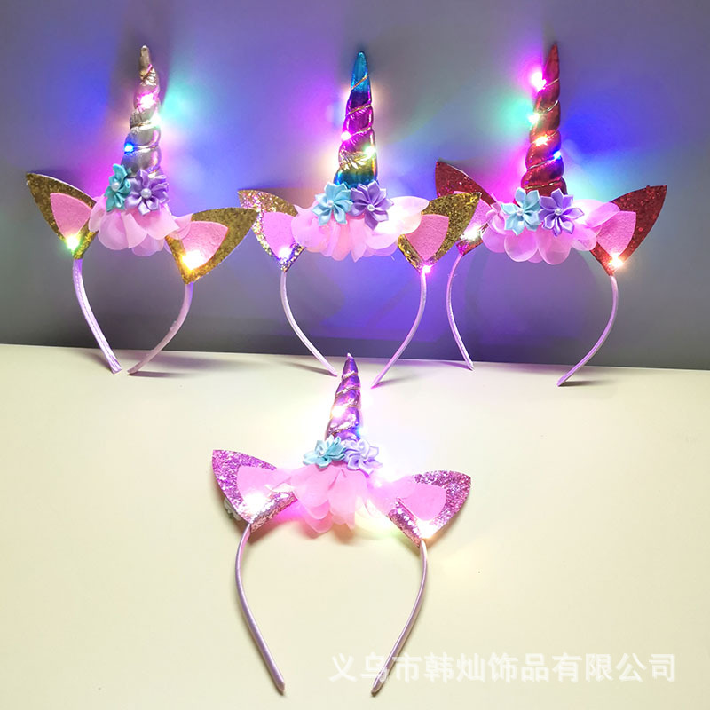New Halloween Cute Unicorn Hea - Unique Lighting Decor 리뷰 및 가격