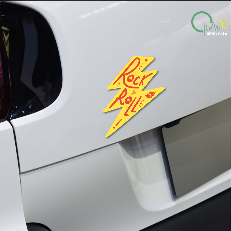 Rock Lightning Car Sticker Mus - Unique Lighting Decor 리뷰 및 가격