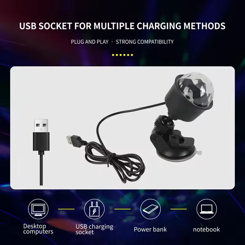 RGB Sound Activated LED Disco  - Lighting Effect Home Decor 리뷰 및 가격