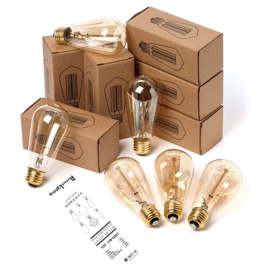 E27 Retro Edison Bulb 220V 40W - Lighting Decor For Living Room 리뷰 및 가격