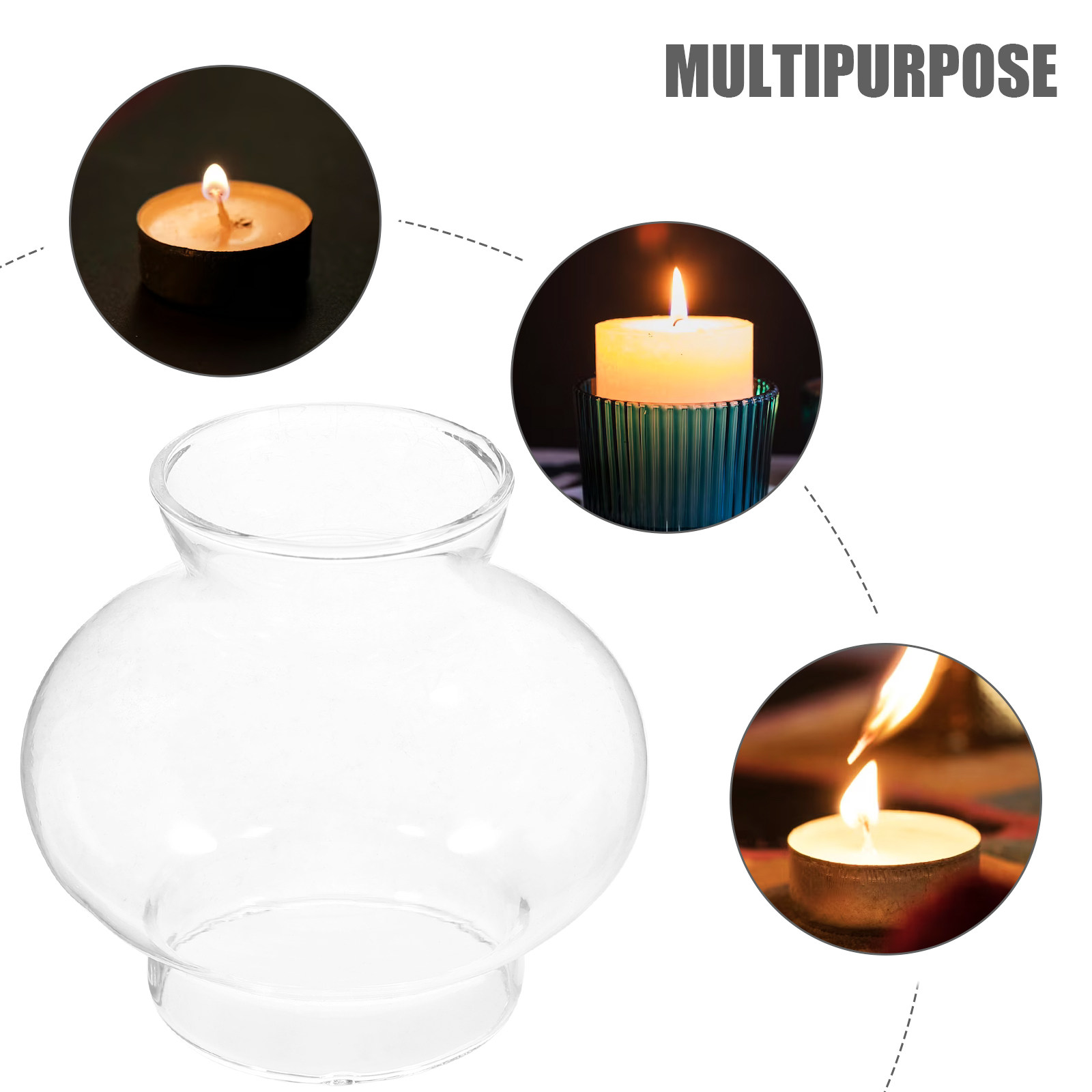 Retro Clear Glass Lampshade fo - Lighting Decor For Living Room 리뷰 및 가격