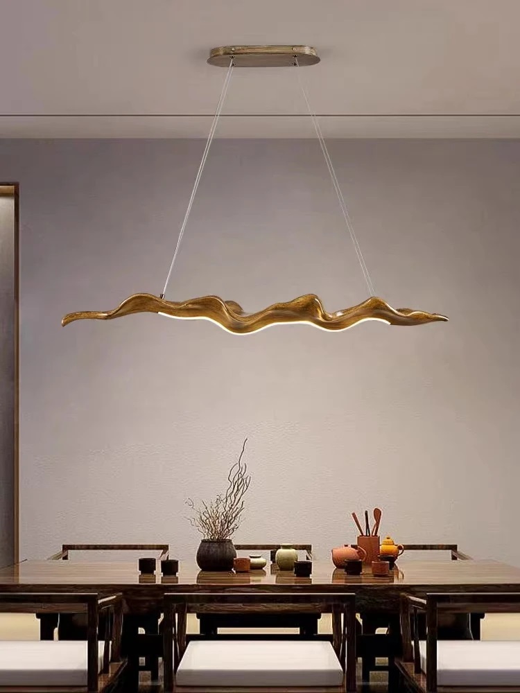 Vintage Resin Leaf Pendant Lig - Decor Lighting Fixtures 리뷰 및 가격