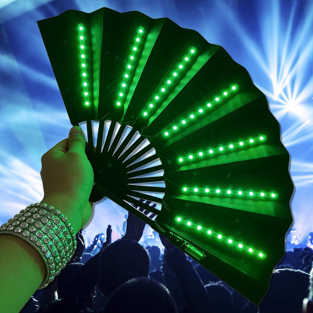 Light Up Folding Fan For Line  - Decor Lighting Fans 리뷰 및 가격