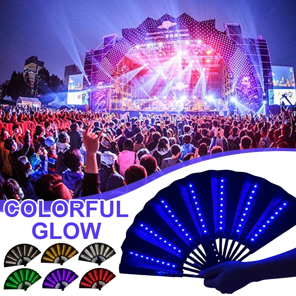 Light Up Folding Fan For Line  - Decor Lighting Fans 리뷰 및 가격