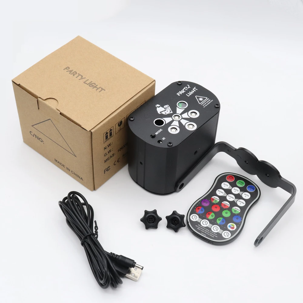 60 128 Modes Mini RGB LED Disc - Lighting Effect Home Decor 리뷰 및 가격
