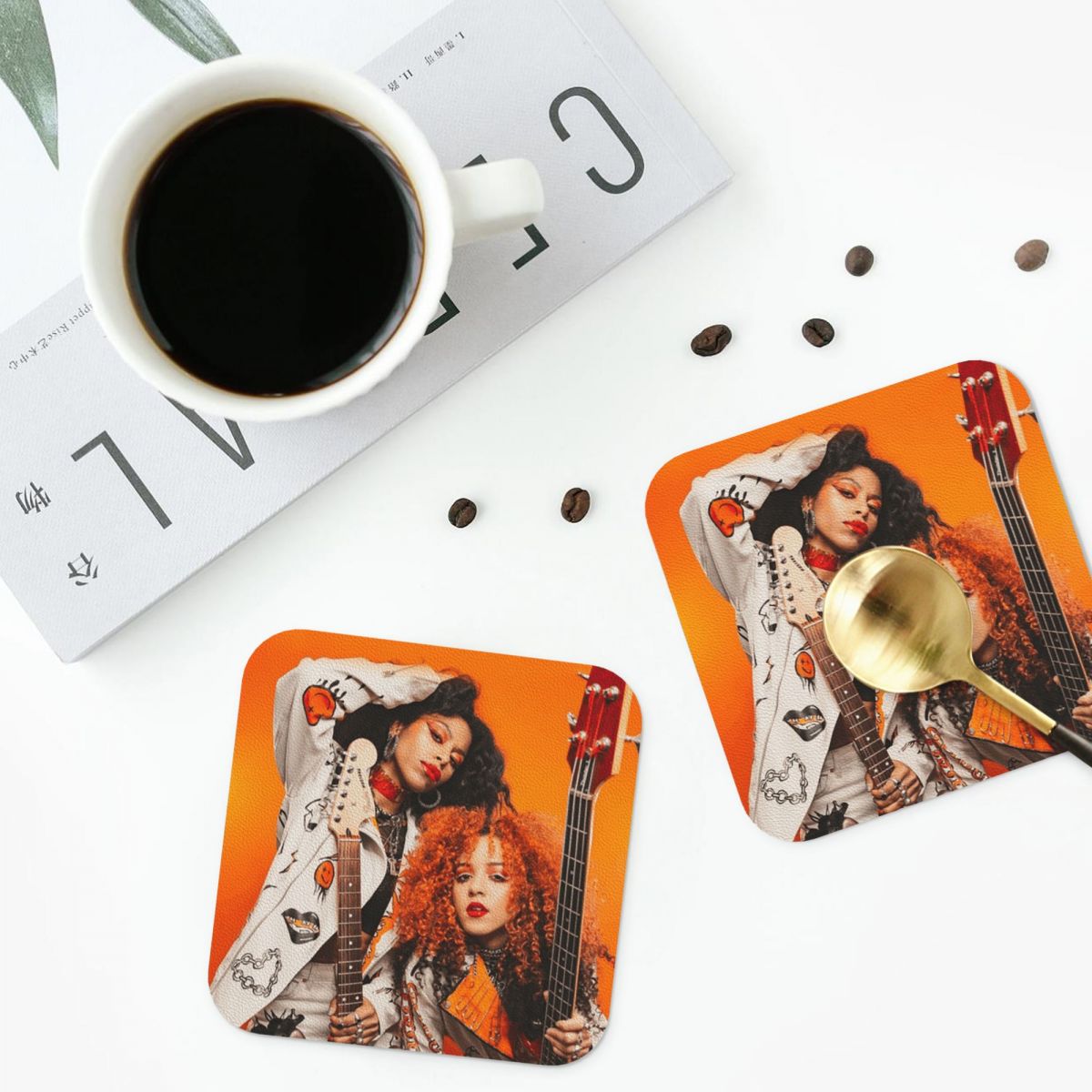 Nova Twins Coasters PVC Leathe - Nova Decor & Lighting Julestjerne 리뷰 및 가격