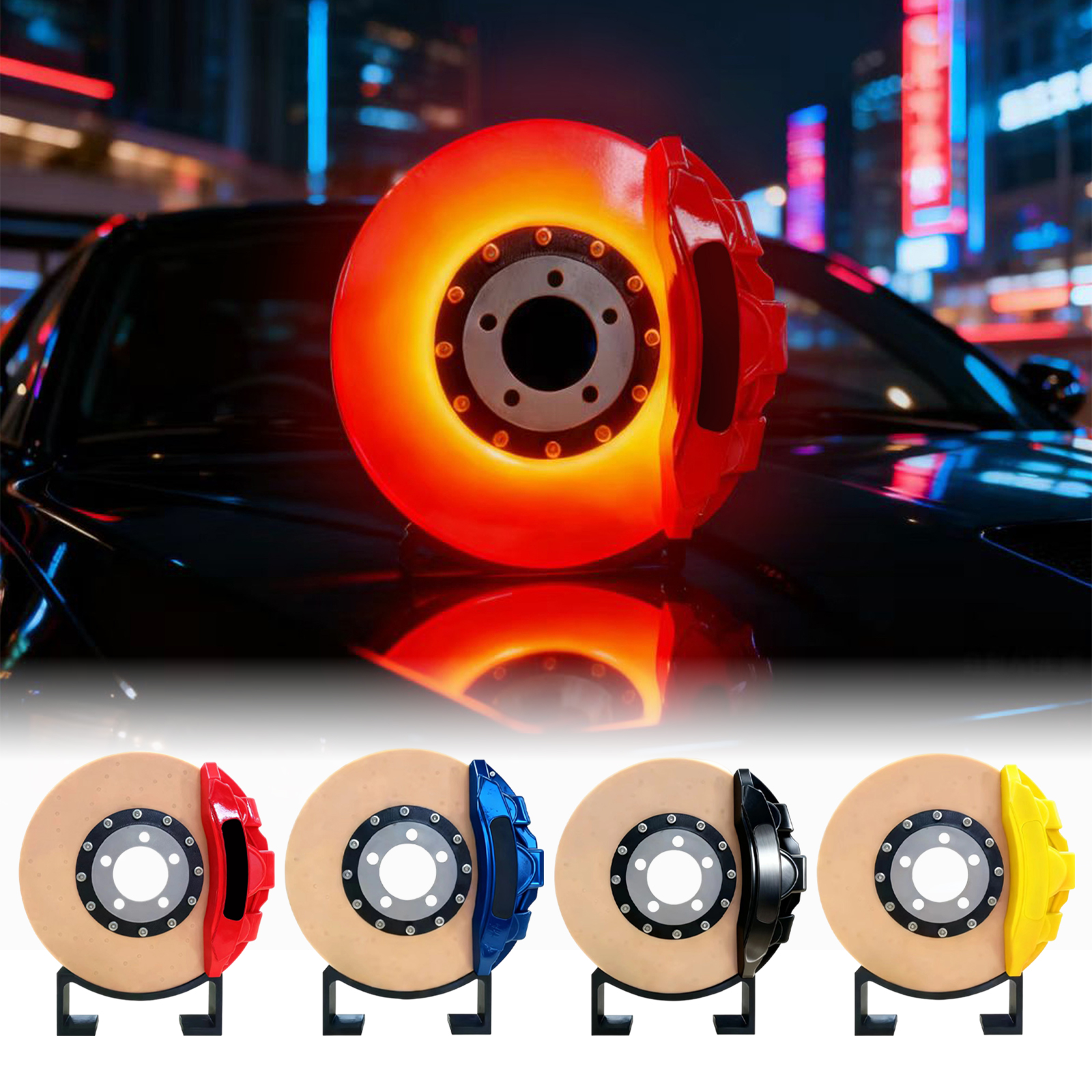 Brake Disc Neon Sign LED Garag - Decor Lighting Fans 리뷰 및 가격