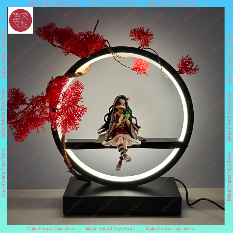 Nezuko Demon Slayer 3d Led Nig - Decor Lighting Fans 리뷰 및 가격