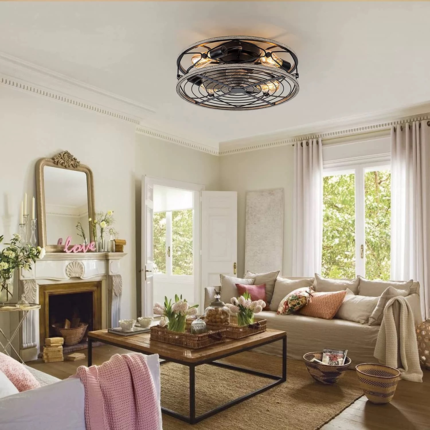 Smart Ceiling Fan Fans With Li - Decor Lighting Fans 리뷰 및 가격