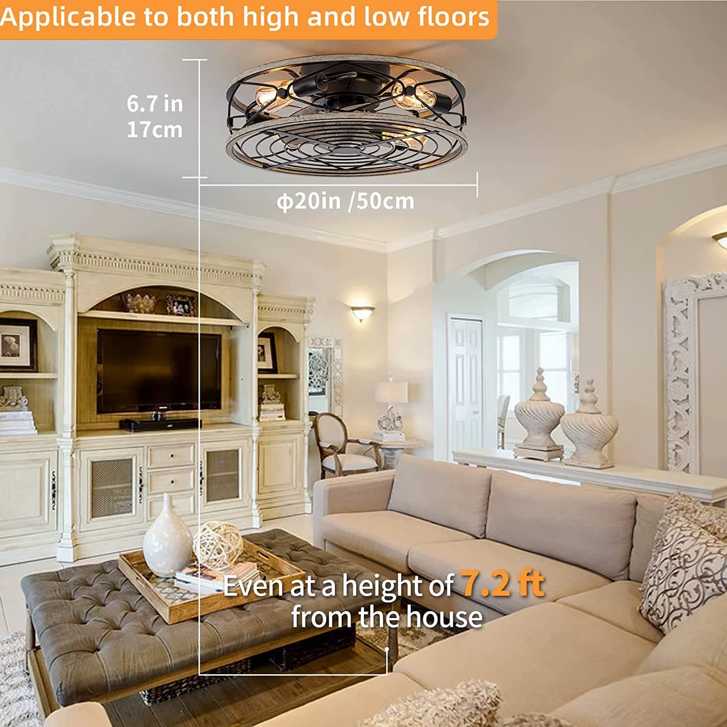Smart Ceiling Fan Fans With Li - Decor Lighting Fans 리뷰 및 가격