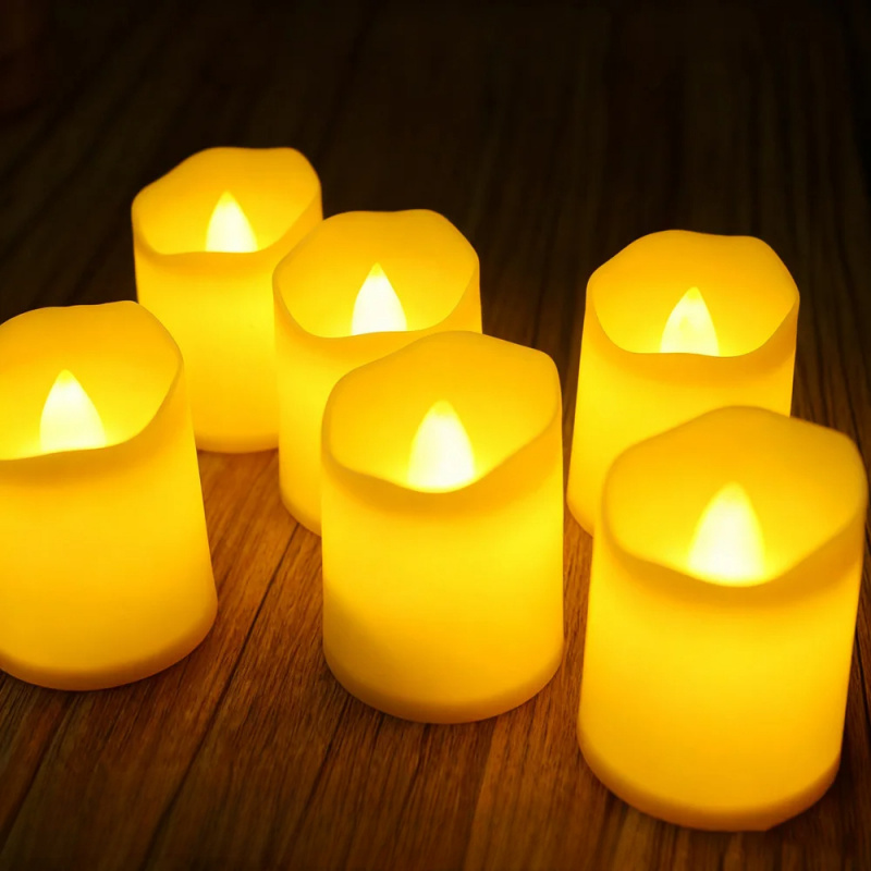 LED Candle with Tear-Effect, W - Lighting Effect Home Decor 리뷰 및 가격