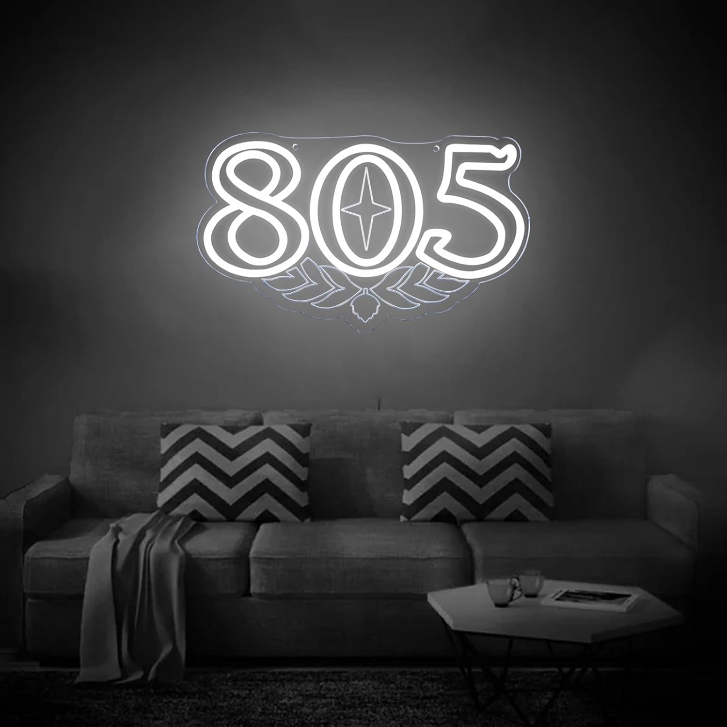 805 Neon Sign Beer Bar Art Wal - Lighting Decor Bedroom 리뷰 및 가격