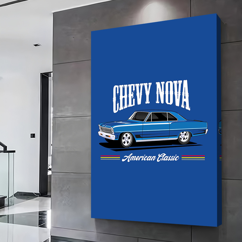 Chevy Nova Classic Cars Printi - Nova Decor & Lighting Julestjerne 리뷰 및 가격