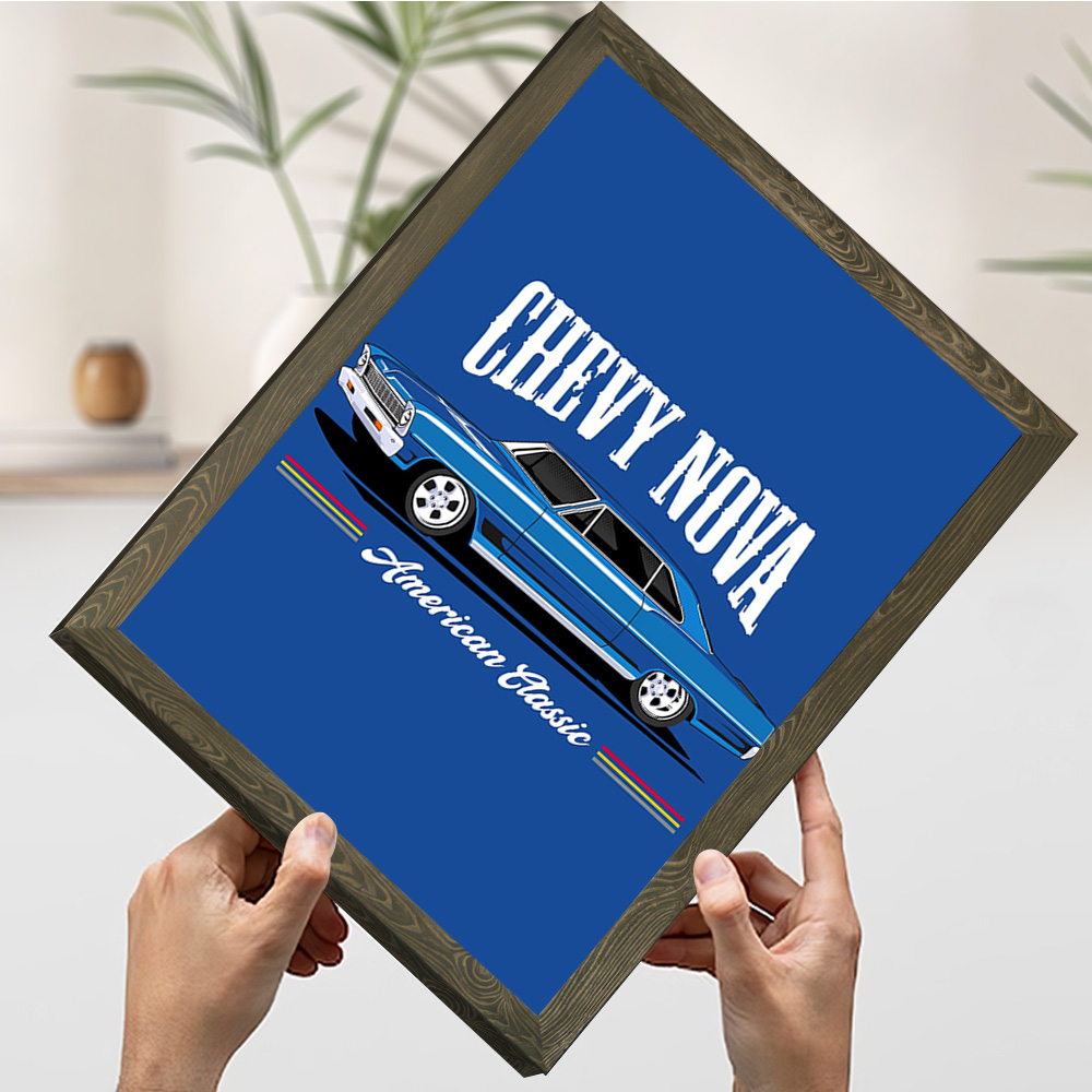 Chevy Nova Classic Cars Printi - Nova Decor & Lighting Julestjerne 리뷰 및 가격