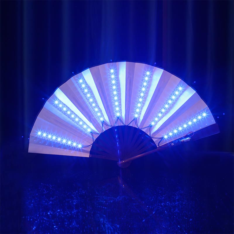 Folding Hand Fan With Led Ligh - Decor Lighting Fans 리뷰 및 가격