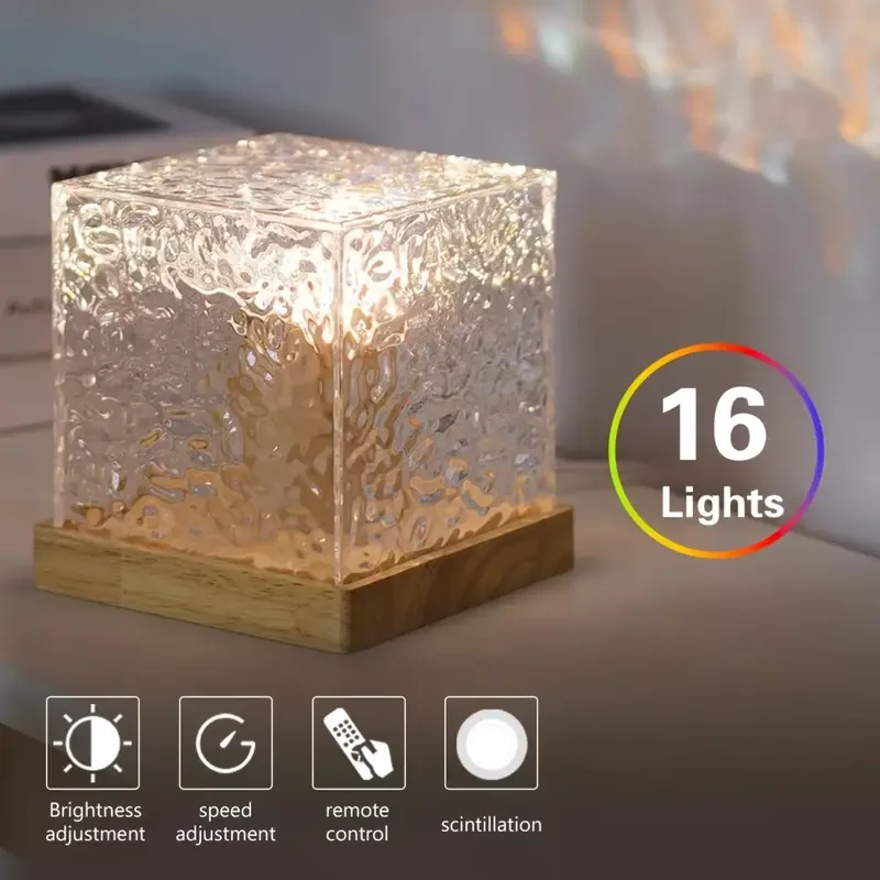 Ocean Wave RGB Aurora Lamp Cub - Lighting Effect Home Decor 리뷰 및 가격