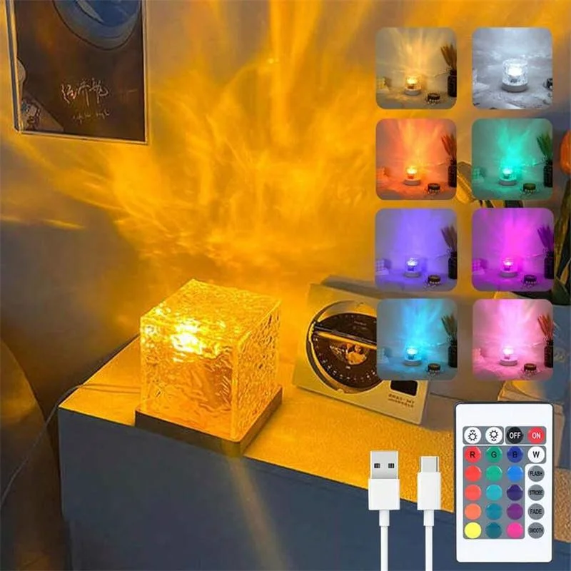 Ocean Wave RGB Aurora Lamp Cub - Lighting Effect Home Decor 리뷰 및 가격