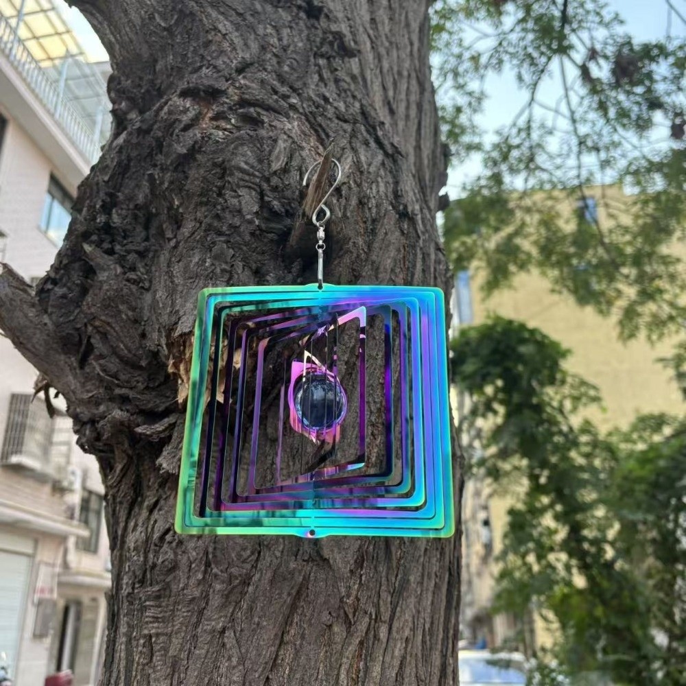 Gradient Wind Chime Pendant Fl - Lighting Effect Home Decor 리뷰 및 가격