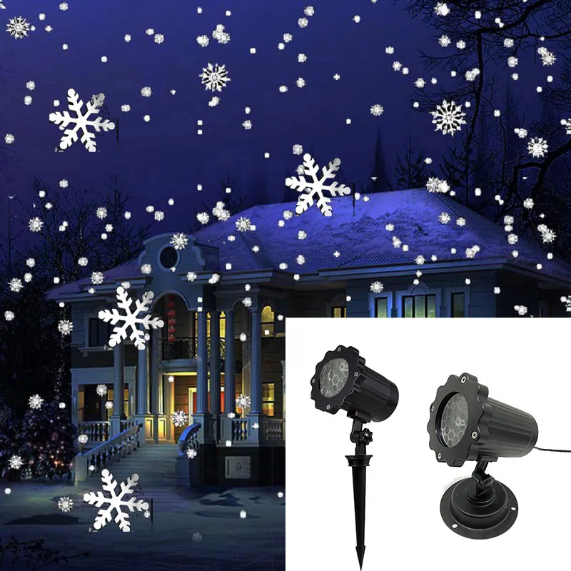Christmas Snowflake Laser Ligh - Lighting Effect Home Decor 리뷰 및 가격