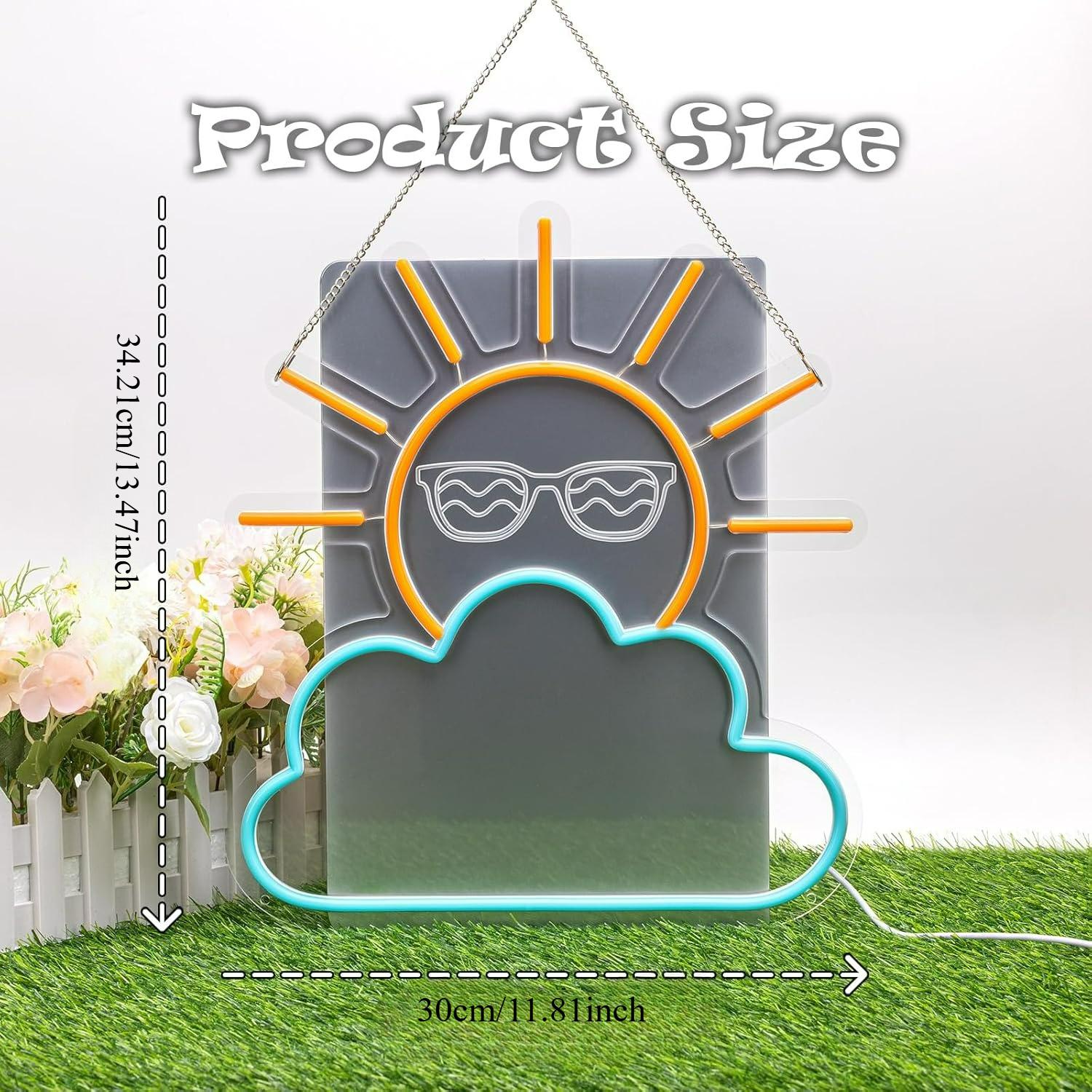 Sunrise Sunset Neon Sign USB P - Lighting Decor For Living Room 리뷰 및 가격