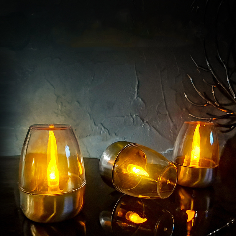 LED Solar Candles Light Flamel - Lighting Decor For Living Room 리뷰 및 가격