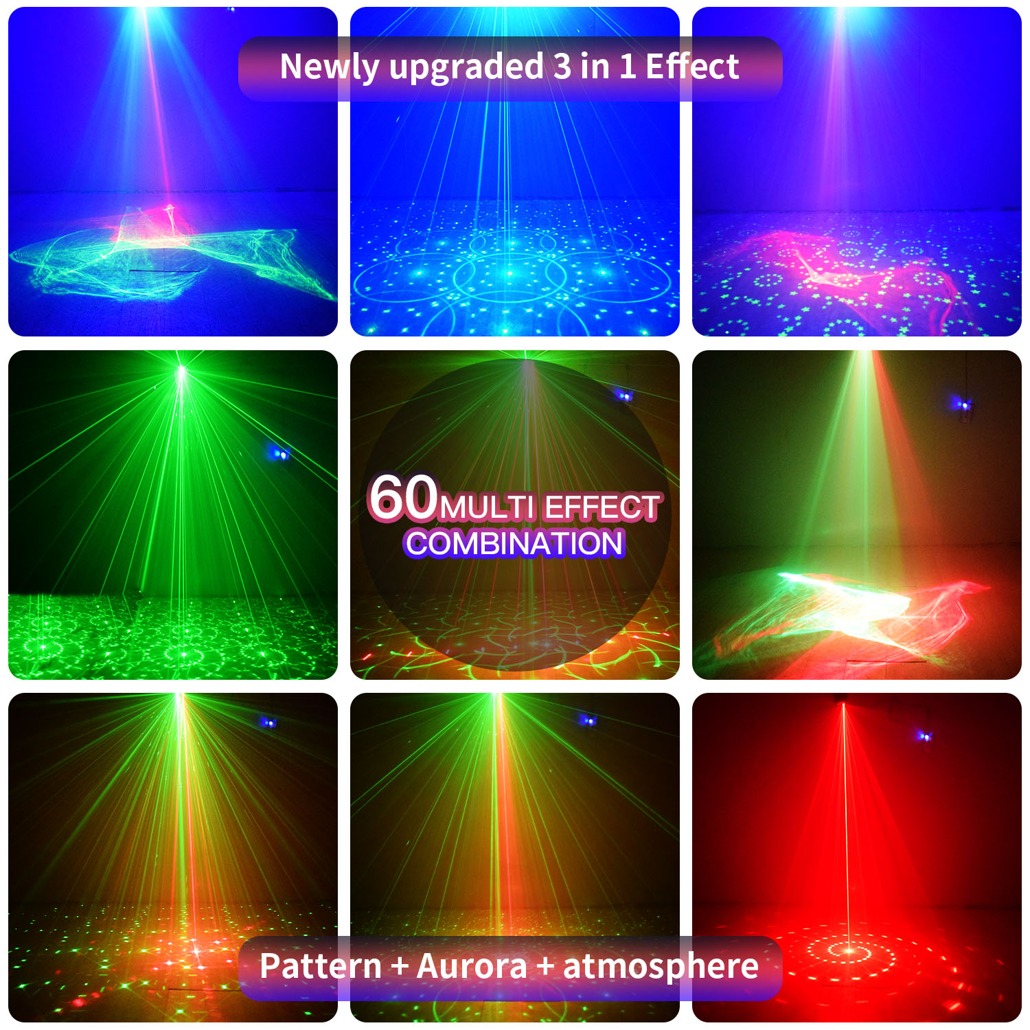 Party lights, DJ disco lights, - Lighting Effect Home Decor 리뷰 및 가격