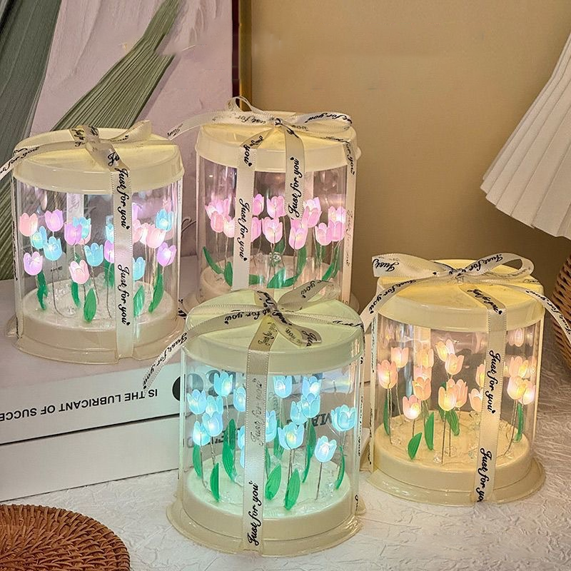 DIY Tulip Lamp Simulation Flow - Lighting Decor Bedroom 리뷰 및 가격