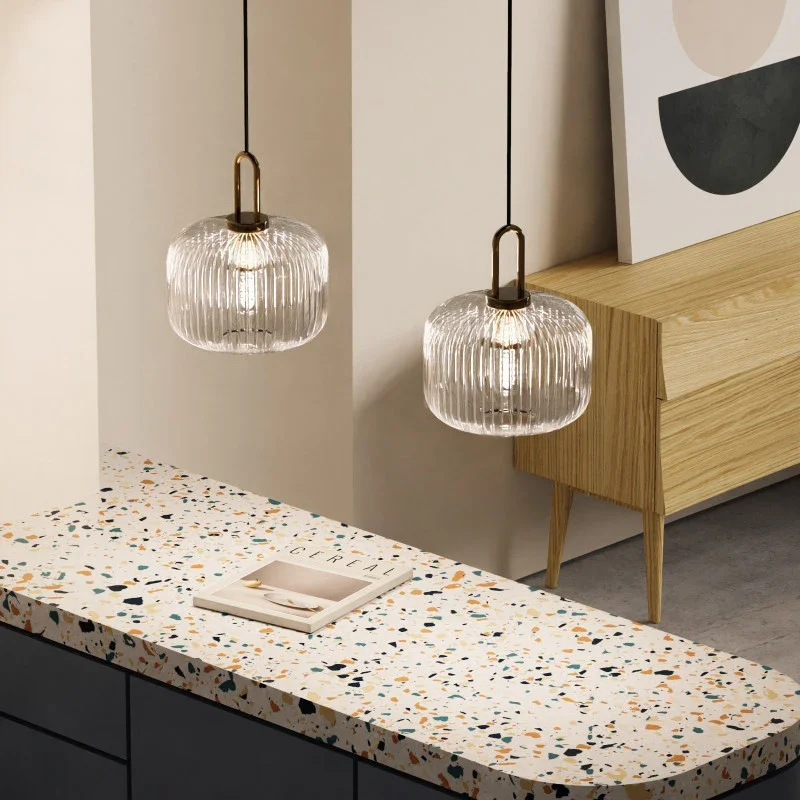 Japanese Style Simple Glass Pe - Decor Lighting Fixtures 리뷰 및 가격